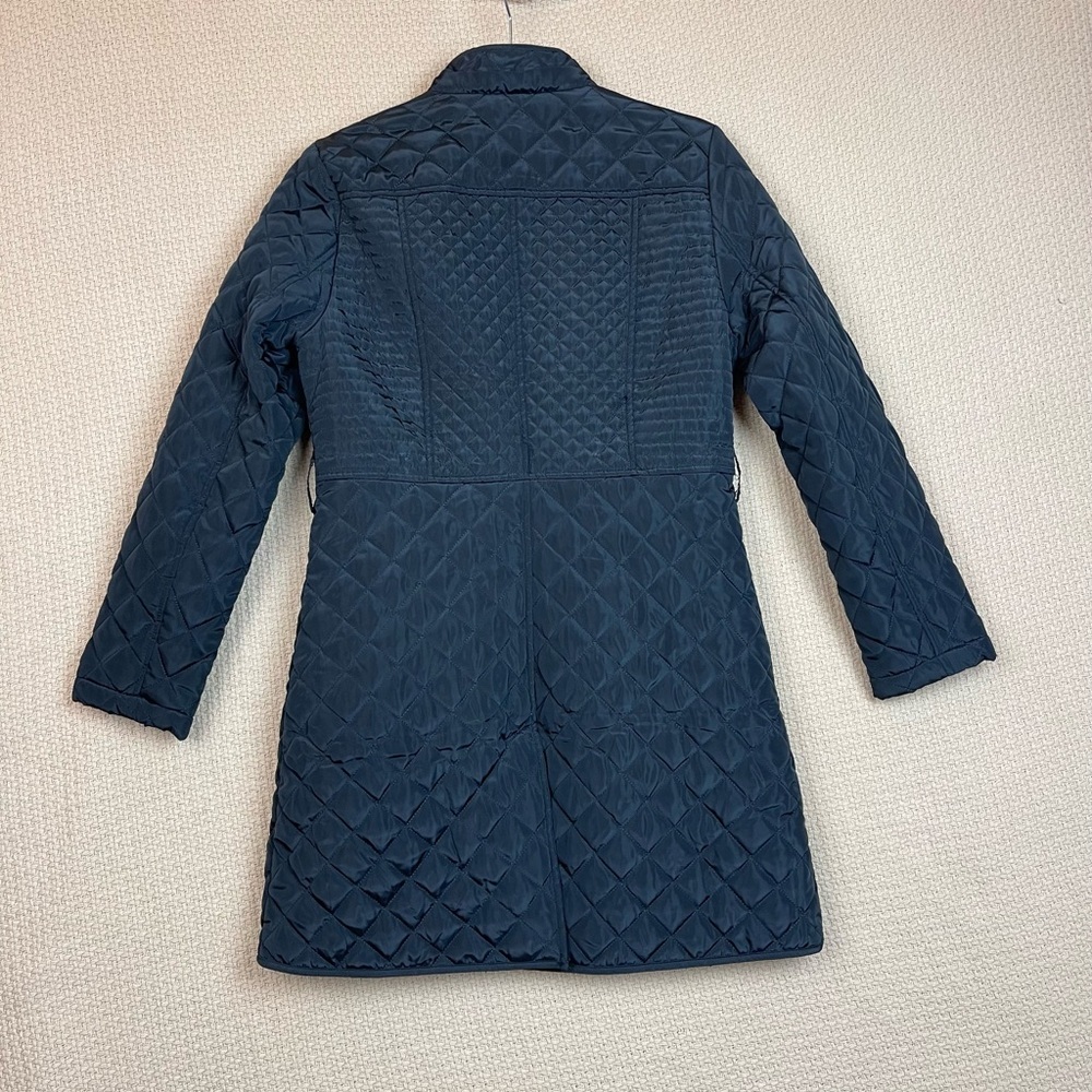 Burberry Black Quilted Coat w/o belt - Picture 3 of 16
